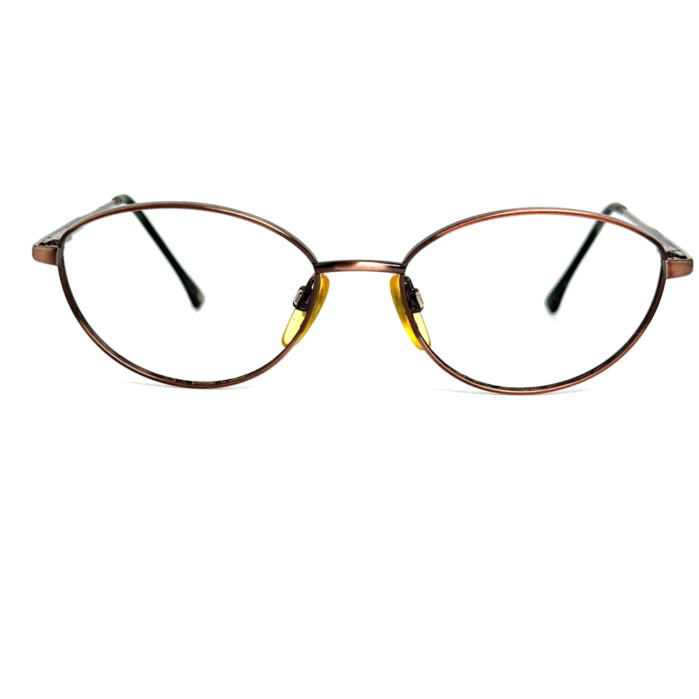 Anne‎ Klein Eyeglasses Frame K1029 2007 BROWN 52-17-130 FLEX HINGES H18857